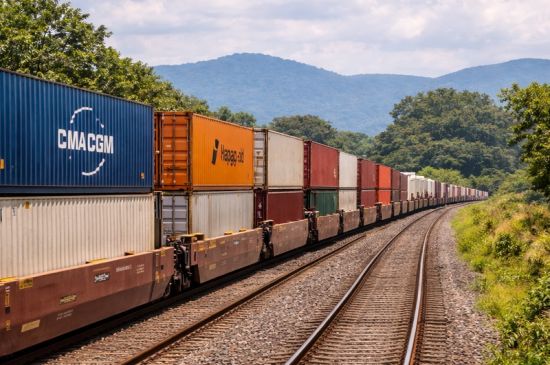 Tráfico ferroviario de carga en México retrocedió 5.5% al cierre de 2025